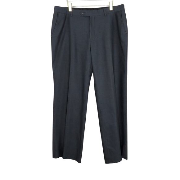 Carlo Lusso Pantsuit High Twist Super Deluxe Deluxe Microtech Suit Size 44 - Picture 11 of 14